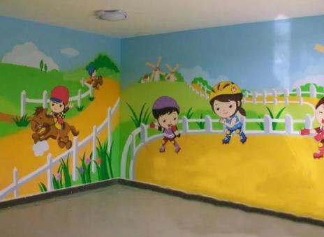 临沧幼儿园墙体彩绘制作流程及注意事项