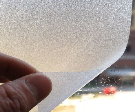 临沧玻璃门外面粘广告用什么材料好？